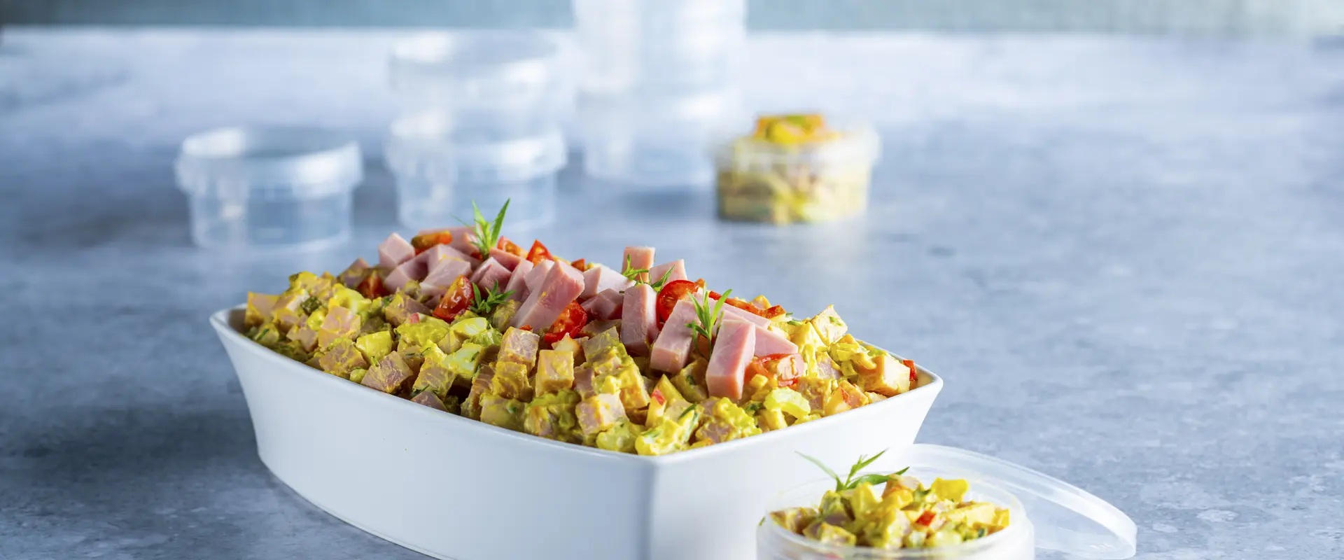 Imperial Select Ham & curry salade